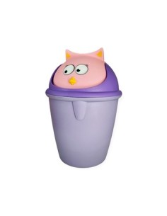 Recipiente Residuos Plast. C/tapa Vaiven 30cm Animales 19701 Lab02 Ns393287 Pk01