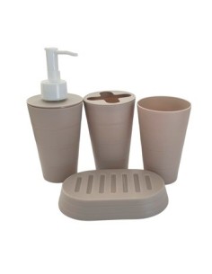 Set Bano X4 Pzas C/guarda O Liso Ba569be 108606 Dec01 Dsa01