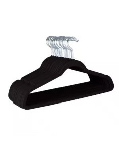 Percha X4 Metal Forrada Terciopelo 4324 4325 Jovifel Wr6553-10 Mta01