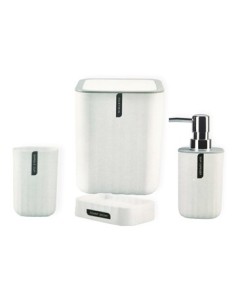 Set Bano X4pzas Chico Cesto Basura + Acces. 6554r 4919974-4919864 Rod02 Bar02