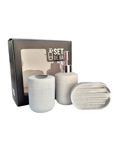 Set Bano X3pzas Dinamico En Caja /banda 5874 5625 6738 6739 Quo01