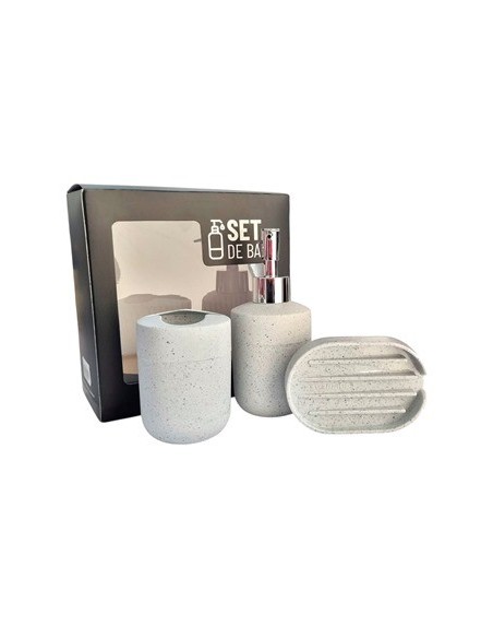 Set Bano X3pzas Dinamico En Caja /banda 5874 5625 6738 6739 Quo01