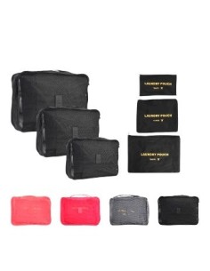 Set X6 Pzas Organizador De Viaje Pierre Cardin Pc3309 Ow01