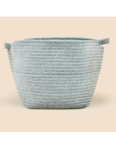 Cesto Algodon Oval 13x13x18cm Ee50770 Sf01