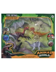 Dinosaurios X6 En Caja Sd16885/sd22749 Pk01