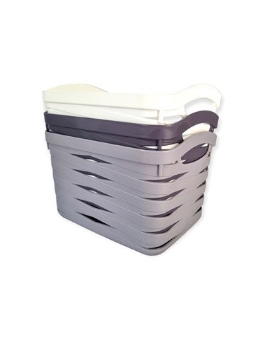 Canasto 22x15cm Plastico Calado Ns319894 Pk01 001-23342 Lab02