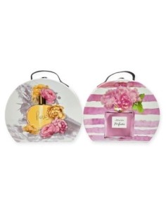Caja C/manija Cuero 20cm Estampada Gf10132 Ps01