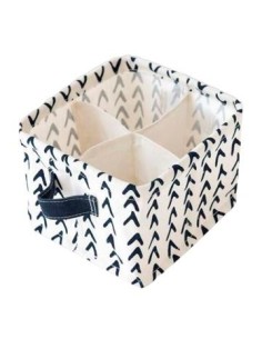 Organizador 12x21x21 Tela 4 Divisiones C/asa 21878 Col01