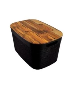 Organizador 34x24x19 2cm T/madera Teca Linea Europa 269.004.m02 269.004.m03 Sao01