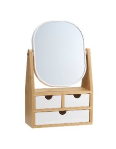 Organizador Bamboo C/ Espejo 3 Cajones 3070 Alf01
