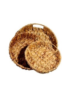 Bandeja Seagras 22cm Redonda C/asa 1050413 Wal02