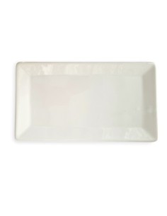 Bandeja 31x15 Porcelana Rect. Lisa 804-bl 59026 Pel02 Ccb01