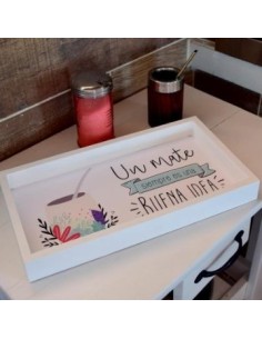 Bandeja 17x35 Madera Matera Deco 6570 Decozu