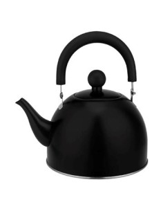 Pava 1.6lts Acero Inox Pico Matero Total Black Kt155 Hud01