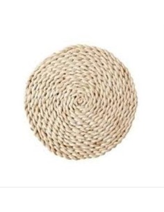 Individual 30cm Hoja Palma Natural C/guarda I0065 Mf01