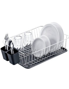 Escurreplatos X12/x14 Cromado C/ban.+cub. 386107 9-14-02/142410 Enc02 Hac02 (b2)