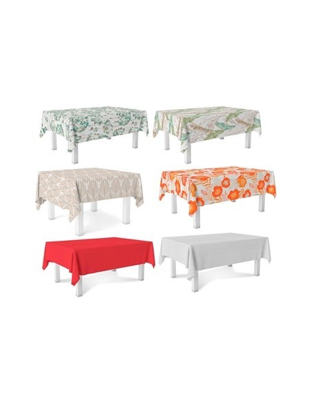 Mantel Rect. 1.60x2mt Estampados/liso Surt. Gabardina 20911111 Eco02 (m) (m)