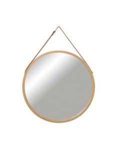 Espejo 50cm Red Bambu C/tira Ecocuero Epb500 Vgo01