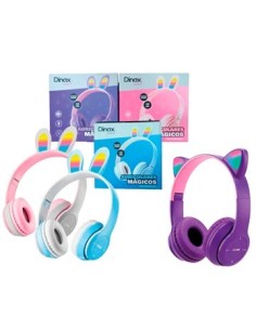Auricular Bluetooh Magico Gatito/conejo Ade4029-ade4032 Xaumagled Dinax Cel01 Pk01