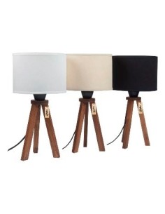 Velador Mesa Pie Madera Tripode Monaco Art05 (m)