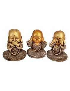 Buda X1 16cm Sentidos Ceramica Budeco Per01