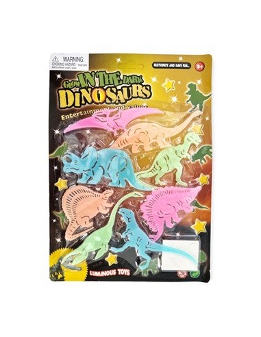 Dinosaurios Fluorescentes X 8 Hm802302 Pen01 (b144)