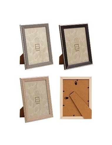 P-f 20x25 Simil Madera Borde Plata Pf2214 8 Vgo01