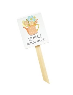 Tutor 28cm Madera C-frase 6850 Decozu