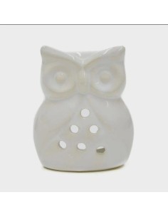 Hornito 10cm Buho  Red  Ceramica 701i Ilum01