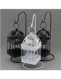 Porta Vela 29cm Metal Colgante Casa C-vidrio Beige 15811880 Tal01