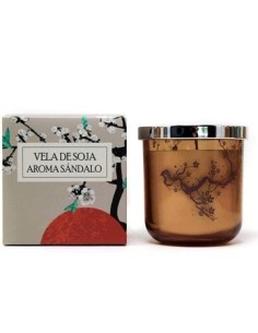 Vela Soja 200gr Vidrio C-tapa Corcho En Caja Vs101-102-104-107-109-111-112 Gal01