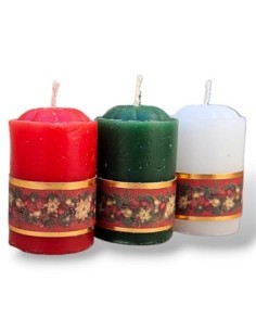 Veloncito 5 5x3 5cm C-sticker Navideno Rojo-verde-bco Ilum01 -b12-