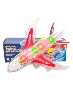 Avion 22cm C/luz Y Sonido P. Armar Sd22067 Pk01