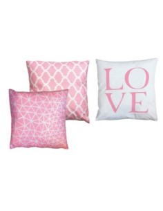 Funda Almohadon C-motivos En Rosa 4912591-2618-2589 Bar02-b12-