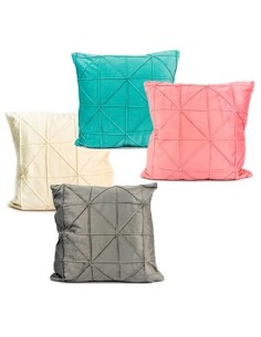 Funda Almohadon 43x43cm Polyester Col  Surt  F0200g-f0200rs-f0200va-f0200nt Mf01