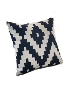 Funda Almohadon 43x43cm Figuras Geometricas Blanco Y Negro Surt  F0191-f0192 Mf01 -b100-