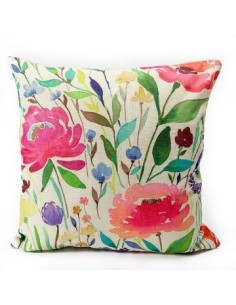 Funda Almohadon 45x45cm Rustica Floreada F0112-f0010-f0059-f0122 C12157-1 Cook Mf01