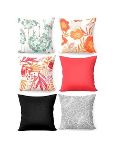 Funda Almohadon 40x40cm Estampado-liso Surt  Gabardina 60011111 Eco02 -m-