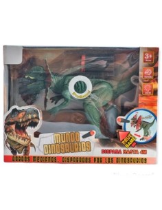Dinosaurio Lanza Dardo C/ Luz Y Sonido 5340-16912 Gtm Ims02
