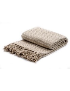 Manta 125x150cm Hilo Gris-beige M0031-m0064 Mf01 -b1-