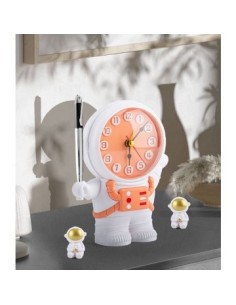 Reloj Despertador C/sacapunta Portalapiz Astronauta Df60023 Sf01 510789 Surt01