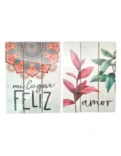 Cuadro 20x25 Wall Art C/frases 1560/1520/1500/1540 Decozu (m)