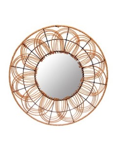 Espejo 50cm Red. Rattan P/colgar Ep2009 Vgo01 (m) (m)