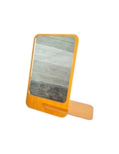 Espejo Rect. 21cm Madera C/pie 3153 Ber01