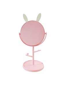 Espejo Red. 17x34cm C/pie Orejas De Conejo Yw-5520 Ori02