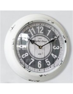Reloj Pared 30cm Metal Pintado 4361453 Bar02