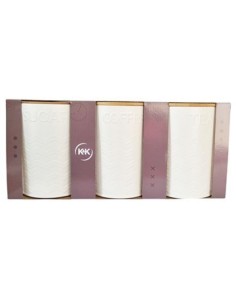Set X3 Lata C/tapa Y Bamboo Blanco Ca5459 Pk01