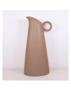 Jarra 15x29cm Ceramica Opaca Gris 60994 Pel02