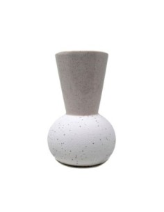 Jarron 10x15cm Ceramico Bco Nq46b Gal01