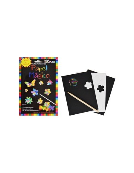 Set Papel Magico X2hj C/figuras 12516 Col01 (b12) (f)